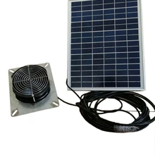 250CFM нержавеющая сталь постоянного тока на солнечных батареях Crawlspace вентилятор вентиляционное отверстие