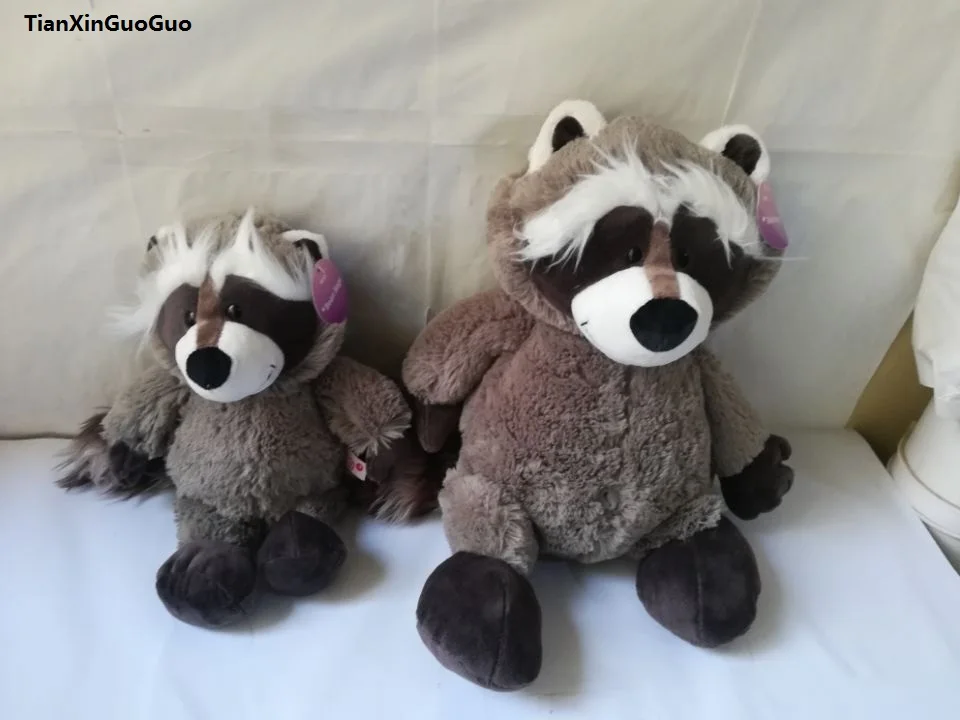cute raccoon stuffed animal