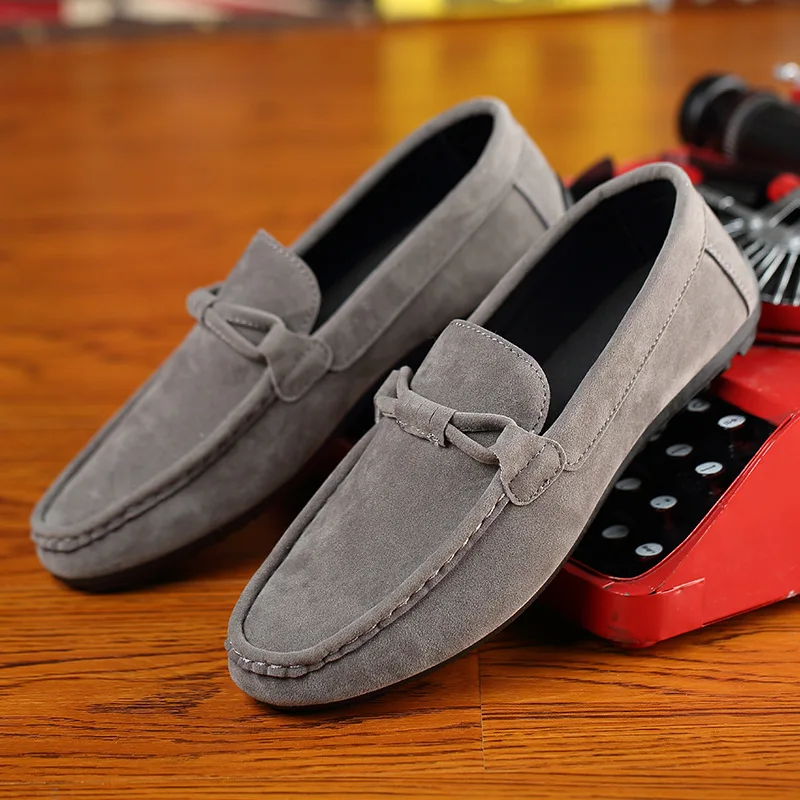 

Shoes Men Flats Leather Loafers Gommino Driving Shoes Summer Style Soft Moccasins Men Loafers Boat Shoes High Quality Footwear