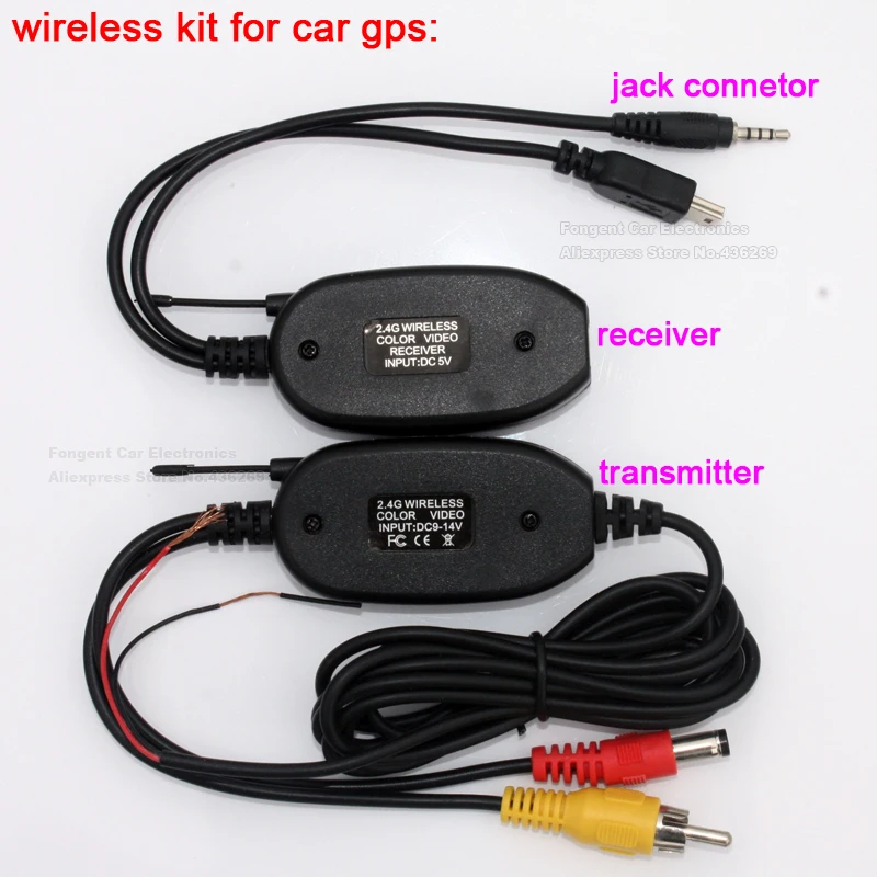 2 4G wireless transmitter 2 4G wireless receiver for font b Car b font font b