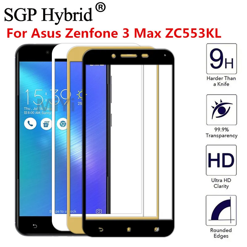 For Asus ZenFone 3 Max ZC553KL zc553 5.5inch Full cover