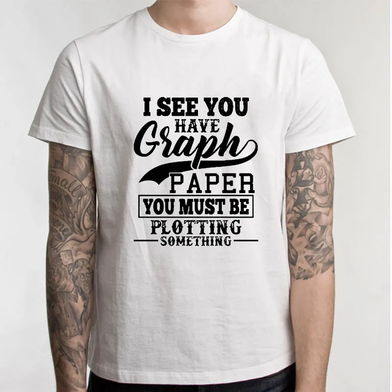 i see you have graph paper math pun t shirt in t shirts graph paper shirt