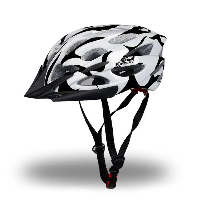 

Ultralight Cycling Helmets Adult EPS&PC Bicycle Helmet 28 Air Vents Helmet 57-62cm Head Size KY002
