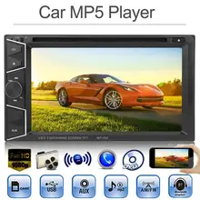 Universal Car Multimedia Player 6.2in TFT Screen Hands Free Calling Bluetooth In-dash Car Stereo MP5 AUX FM Radio DVD Player