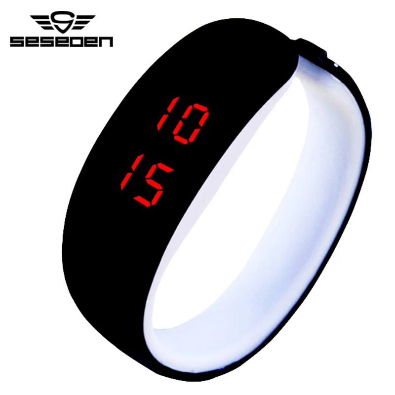 font b Children b font font b watch b font LED Digital Sports Relojes Mujer