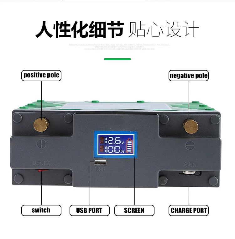 Большой емкостью 12В/5В USB, 60AH, 80AH, 100AH, 120AH, 150, 160AH Высокая утечка литий-полимерный аккумулятор Li-ion Батарея для приготовления пищи на воздухе аварийный источник питания