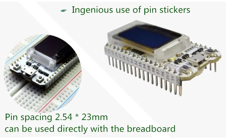 433 МГц/868-915 МГц Bluetooth wifi ESP32 LoRa SX1278/SX1276 esp32 oled макетная плата 0,96 дюймов синий OLED дисплей для Arduino