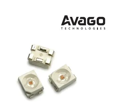 

Supply the US AVAGO Anwar high -power 0.5W PLCC4 3528 red car red lights