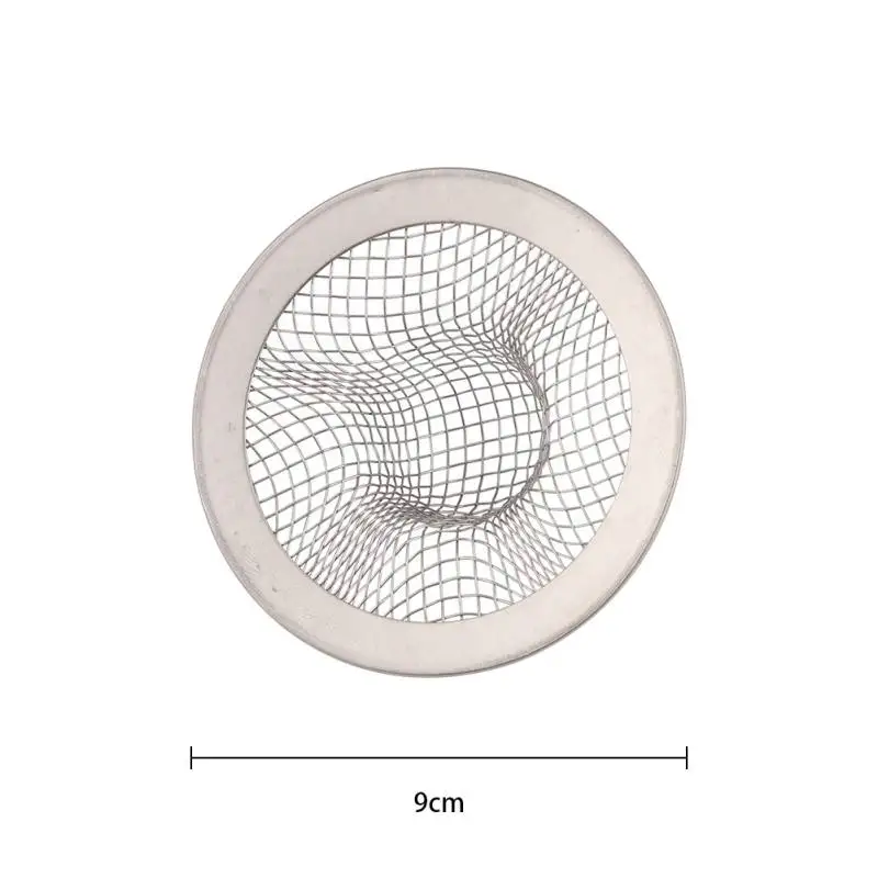 Волос Catcher пробка Нержавеющая сталь Ванна Душ сливное отверстие фильтр ловушки металлической проволоки раковины ситечко Кухня Ванная