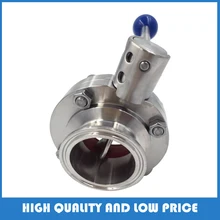 Санитарно-гигиенический 304 быстрый клапан-бабочка