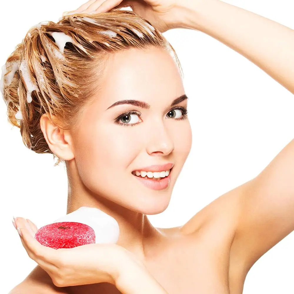 

7pc All Natural Hair Growth Shampoo Bar Solid Soap, Anti Hair Loss, Stronger Healthier Thicker Cleaner Hair for Men & Women,Mixe