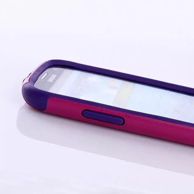 DHL 2 в 1 Гибридный ПК+ ТПУ чехол для Samsung Galaxy S3 i9300, пластиковый чехол для Galaxy SIII i9300 100 шт/партия