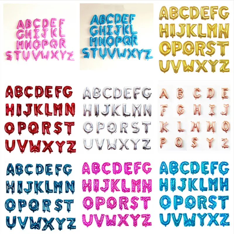 

Heart Pink Balloon Letters Wedding Decoration Letters Balloon Gold Letter Balloon Birthday Party Decorations Kids Air Balls Gold