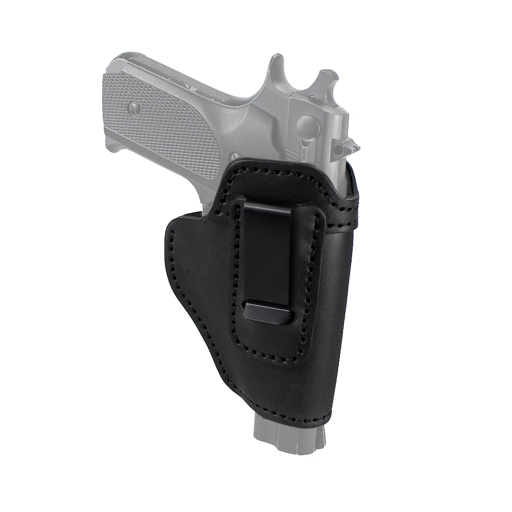 Right Hand Gun Holster IWB Holster Leather Concealed with Clip for S&W