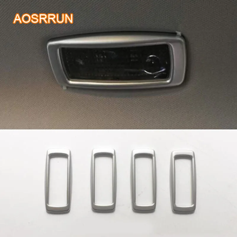 AOSRRUN карбоновый узор ABS гальванизированная матовая задняя лампа для чтения
