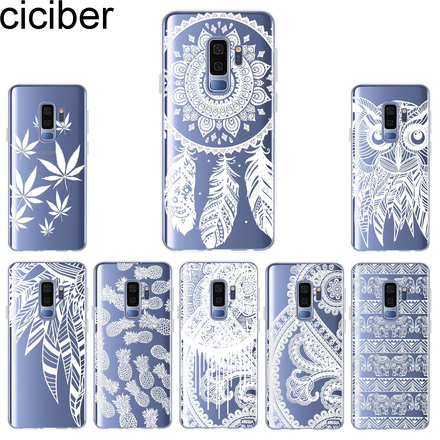 Ciciber чехол для телефона Samsung Galaxy S10 + S10e Lite мягкая задняя крышка из ТПУ S9 S8 S7 S6 S5 Edge Plus
