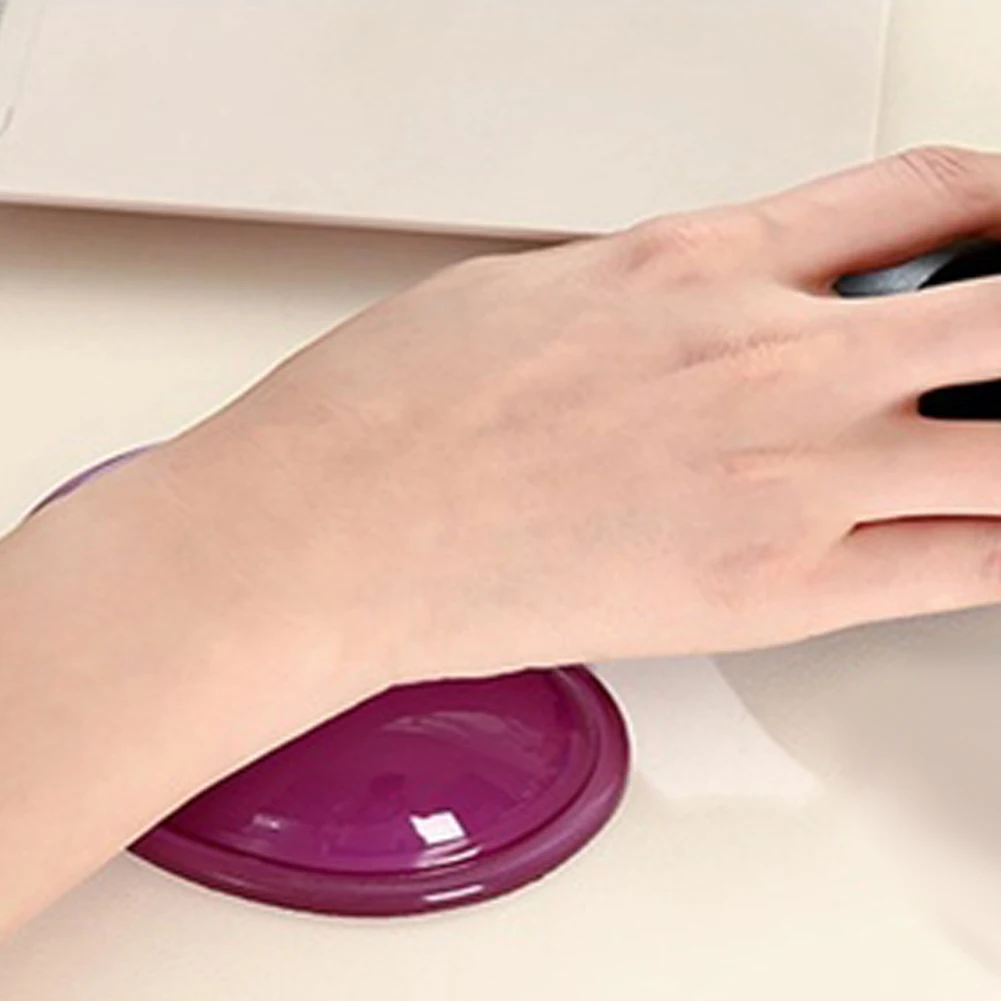 Stylish Silicone Heart shaped Wrist Pad Practical Quality Wavy Comfort