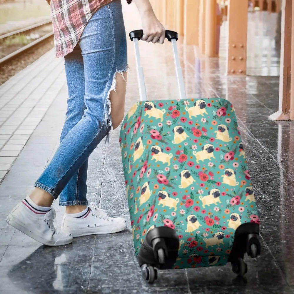 Nopersonality Floral Sloth Print Travel Luggage Cover Cute Waterproof 18/20/22/24/26/28/30 Suitcase Protective Dust Cover Zipper Nopersonality Floral Sloth Print Travel Luggage Cover Cute Waterproof 18/20/22/24/26/28/30 Suitcase Protective Dust Cover Zipper