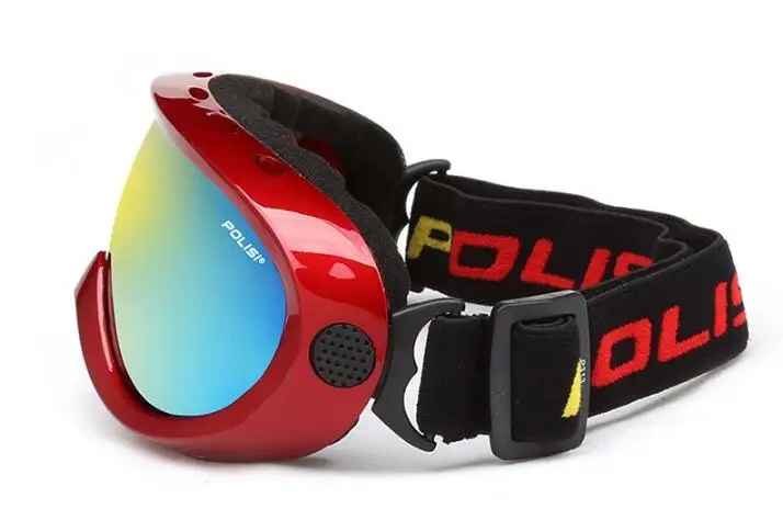 Polisi invierno esquí snowboard skate gafas hombre mujer anti-niebla nieve Gafas UV400 deporte al aire libre esquí esqui gafas