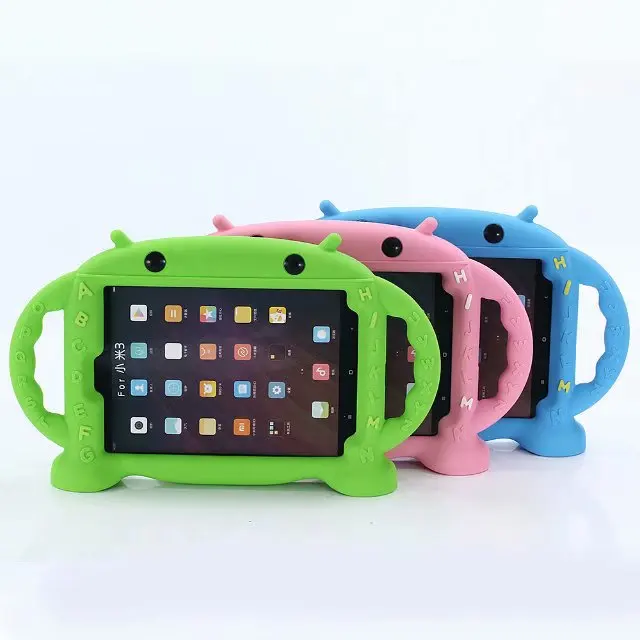 

For 2017 Xiaomi Mi Pad 3 MiPad 3 Shockproof EVA Tablet Stand Cover Case for Xiaomi MiPad 2 Mi Pad 2 for Kids Children Coque+Pen