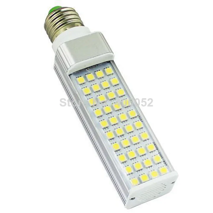 10 X AC110V 240 V 220v Высокая яркость 40 светодиодов smd 5050 led кукурузная лампа g24 e27 9w