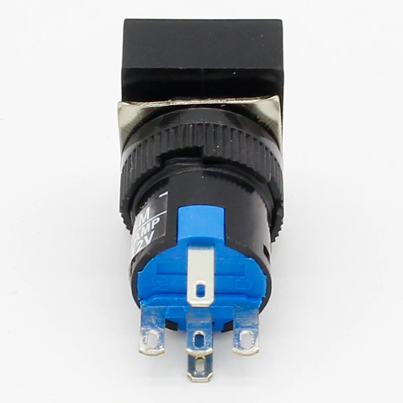 Прямоугольная кнопочная лампа 16 мм 1 шт. 5 контактов 12 В|switch lamp|lamp switchpush button lamp switch |