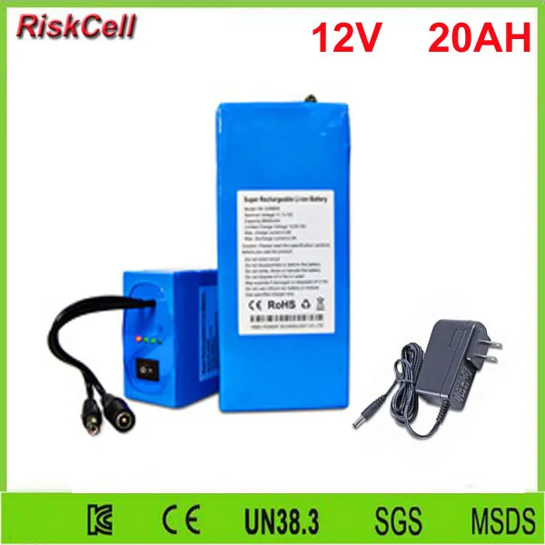 Аккумулятор 12v 20000mah