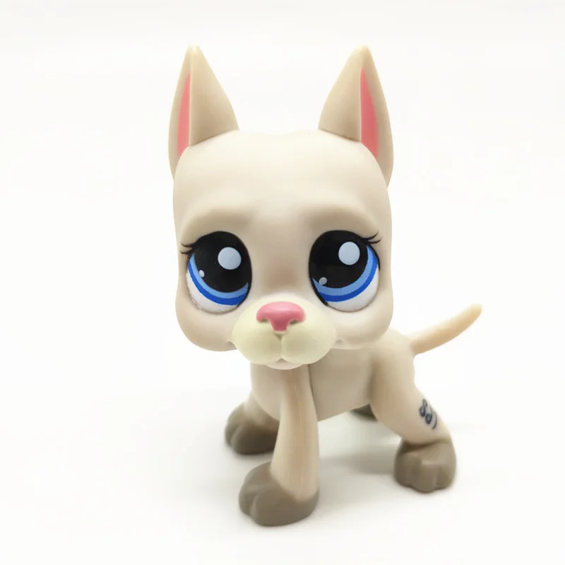 

LPS Pet Shop Great Dane Model Dogs Toys Short Hair Cat Collection Stand LPS Cosplay Collection Mini Action Figure Children Gift