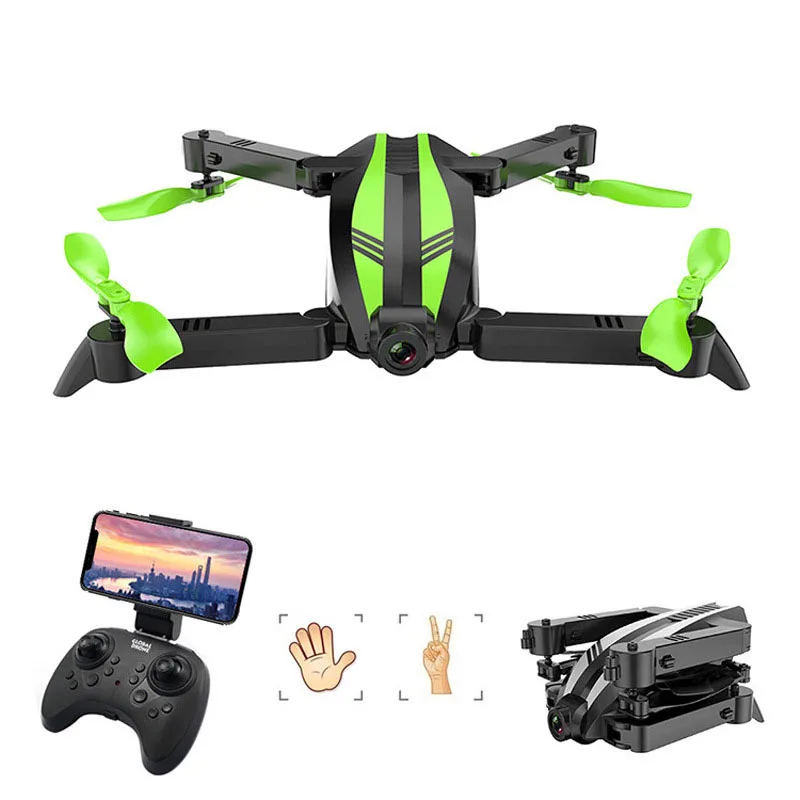 Wi Fi FPV Дрон с широкоугольной камерой 720P HD складной Радиоуправляемый мини