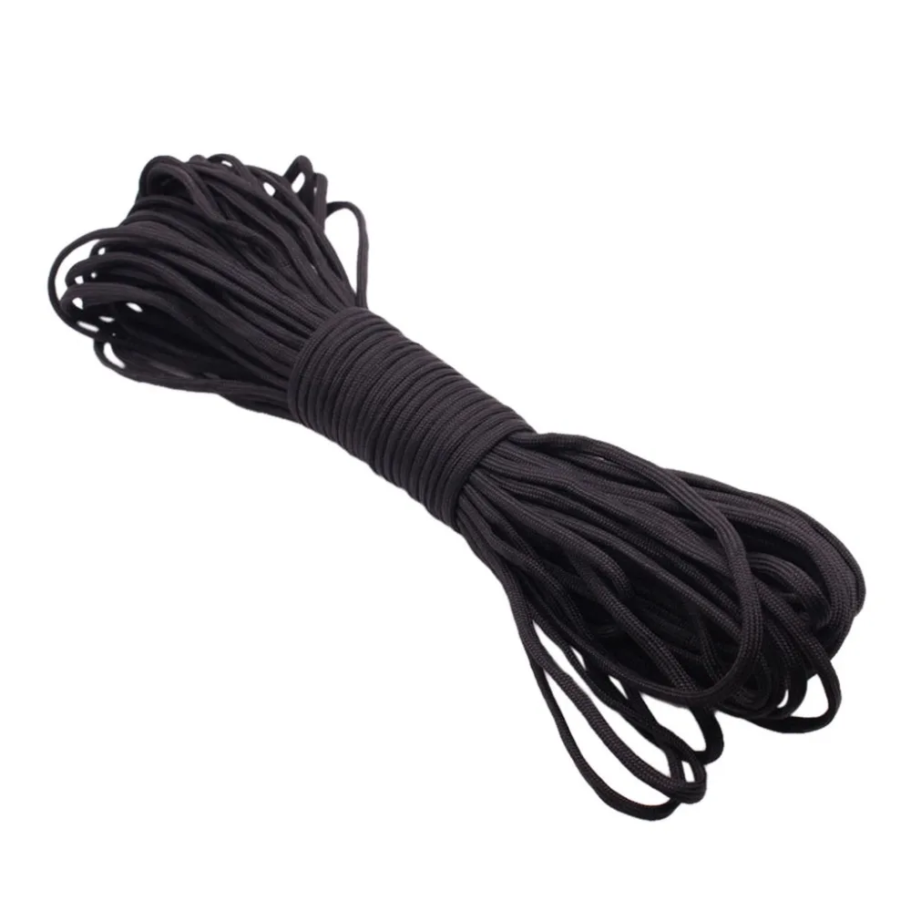 2019 Outdoor climbing rope paracord 550 bracelet nylon parachute rope is attached to a 100-foot seven-core polyester parachute (26)