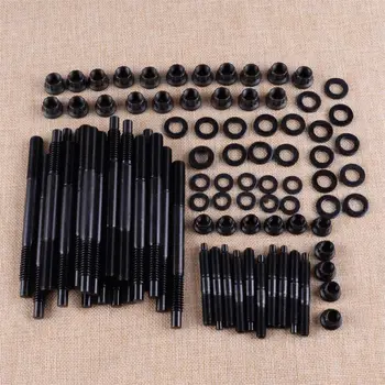 

CITALL Steel Cylinder Head Stud Kit Replacement Fit for Chevy LS1 LS3 5.3L 5.7L 6.0L Engines 2004 2005 2006 2007+