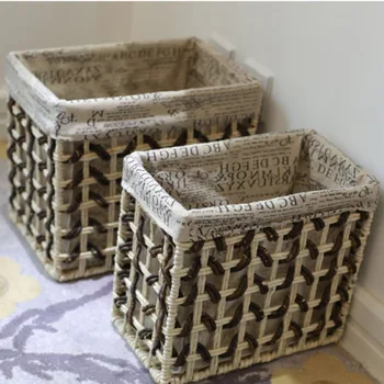

Home Storage & Organization decorative storage baskets Small large storage baskets for toys clothes dobr vel cesto de roupa suja