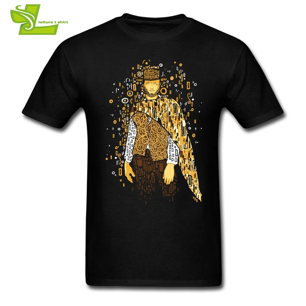 Klimt Eastwood Man/футболка популярные классические свободные топы Мужская футболка с