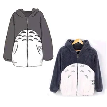 Japanese font b Anime b font My Neighbor Totoro hoodie Cute Gray Hoody Sweatshirt font b