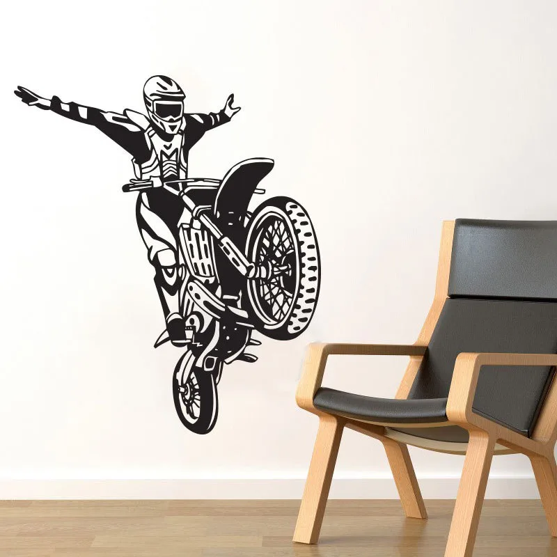 bicycle wall decal vinyl sticker sports removable sticker on bike sticker wallpapers
