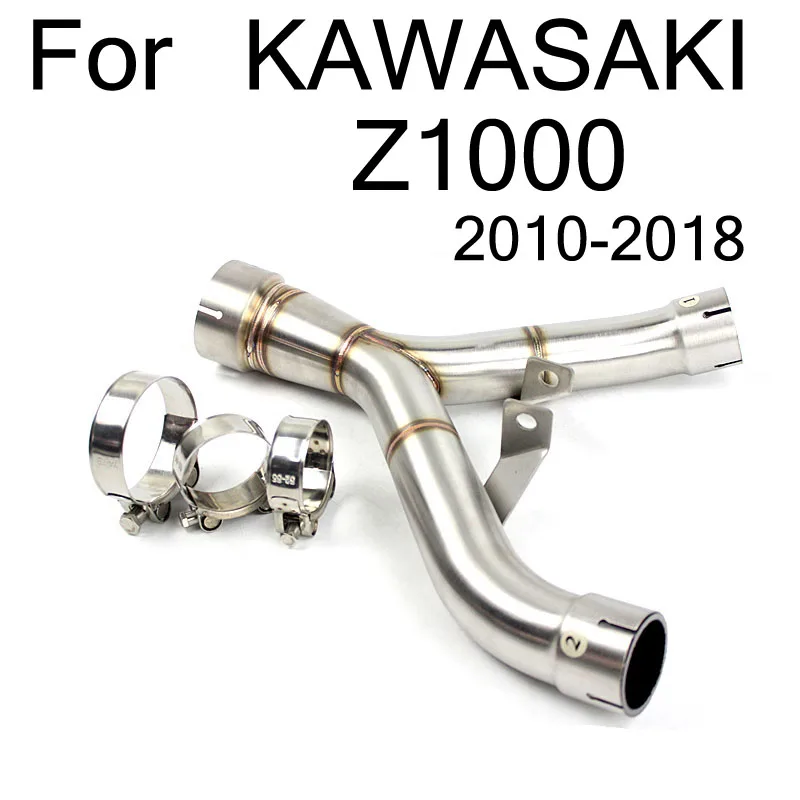 

For Kawasaki Z1000 2010 11 12 13 14 2015 2016 2017 2018 Ninja 1000 Z1000 Motorcycle Exhaust Mid Link Connect Modified Pipe Tube