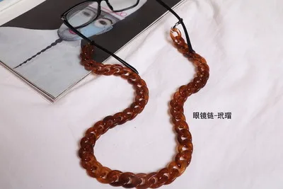 70 см очки акриловые цепи шнур Мода дизайн стиль шнурок для очков ремешок ожерелье для чтения шнурок для очков