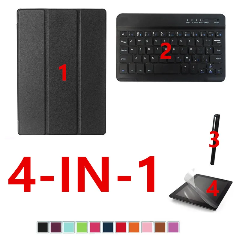 Набор аксессуаров для huawei MediaPad M3 8,4 BTV-W09 BTV-DL09-умный чехол+ Bluetooth клавиатура+ Защитная пленка+ стилус