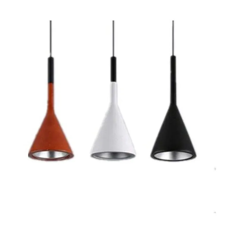 Art Cement chandelier E27 light bulb Ceiling  base suspend lighting fixture