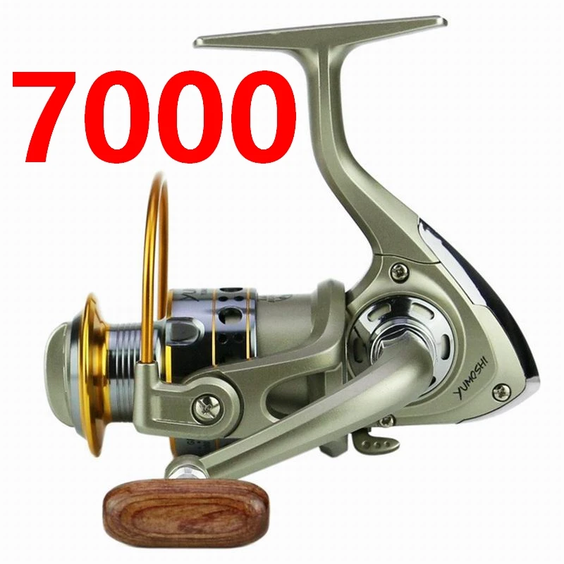 

SA1000 - SA7000 Fishing Reel Engineering Plastics YUMOSHI Lighter More Line Capacity 12 Bearing And So Cheap Same Function