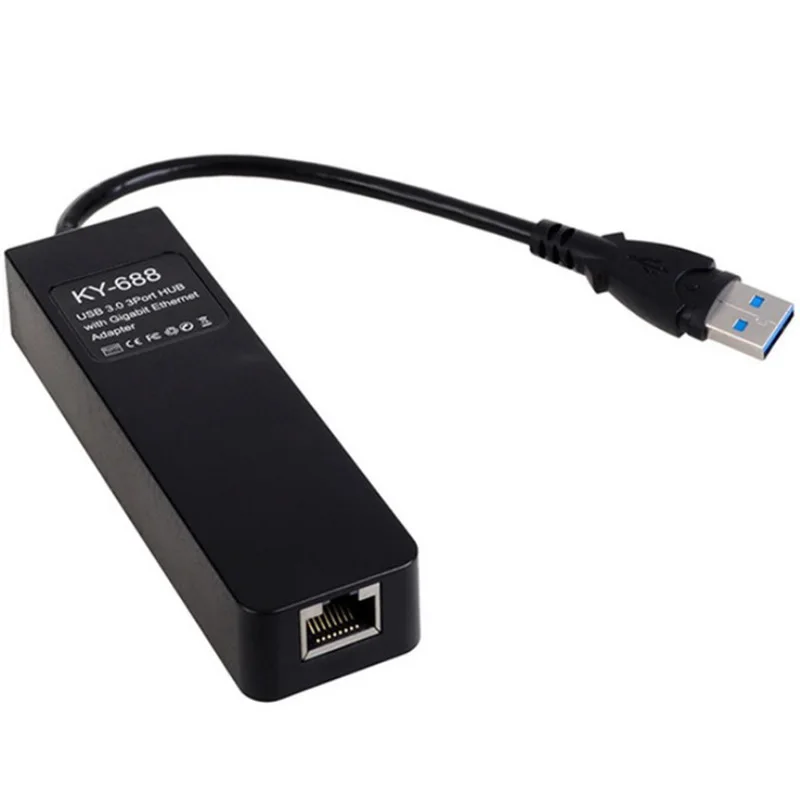 Rj45 соединительный узел Usb Ethernet 3 0 концентратор разветвитель для RJ45 гигабитный