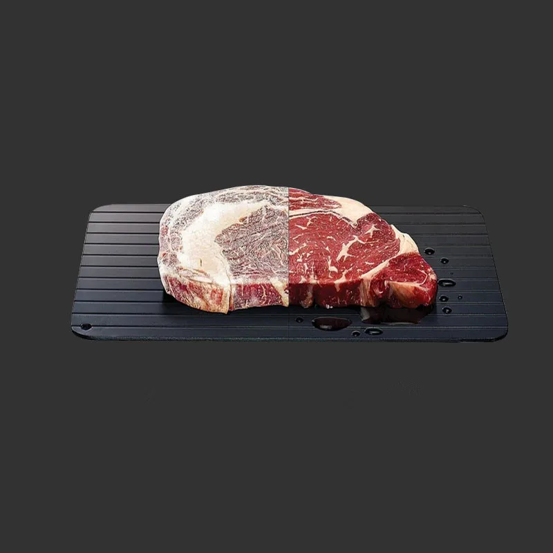 Fast Defrosting Tray Thaw Frozen Food Meat Fish In Minutes Home defrosting tray No Electricity Chemicals Microwave Fast Defrosting Tray Thaw Frozen Food Meat Fish In Minutes Home defrosting tray No Electricity Chemicals Microwave