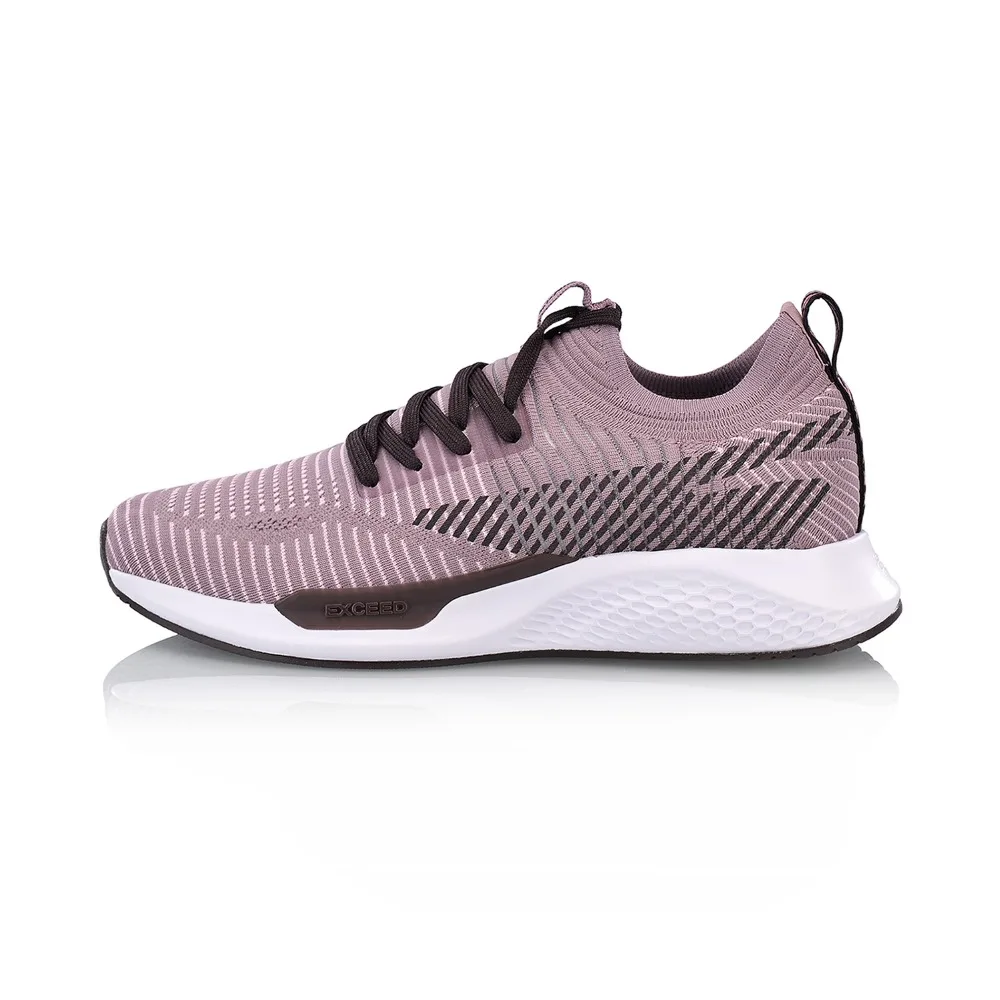 Женские Прогулочные кроссовки Li Ning классические дышащие из моно пряжи с