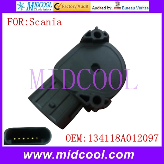 

New Throttle Position Sensor TPS use OE No. 134118A012097 for Scania Truck