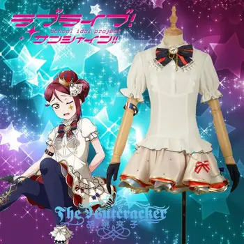 

[STOCK]2017 Anime Love Live Sunshine! Aqours Sakurauchi Riko Circus Unawaken Unifrom Cosplay Costume For Halloween Free Ship