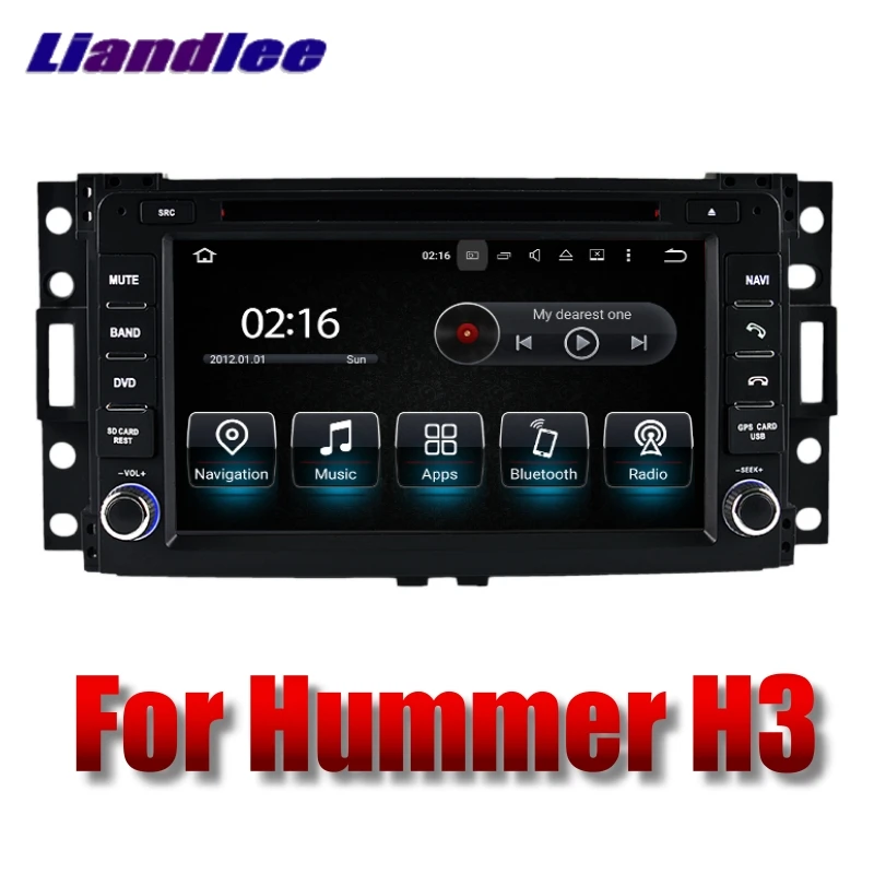 Liandlee Car Multimedia Player NAVI For Hummer H3 20062010 Touch