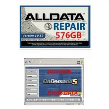 2020 mais recente software de reparação de automóveis alldata e mit//software chell todos os dados 10.53 mit//chell od5 oficina vívida 1tb hdd