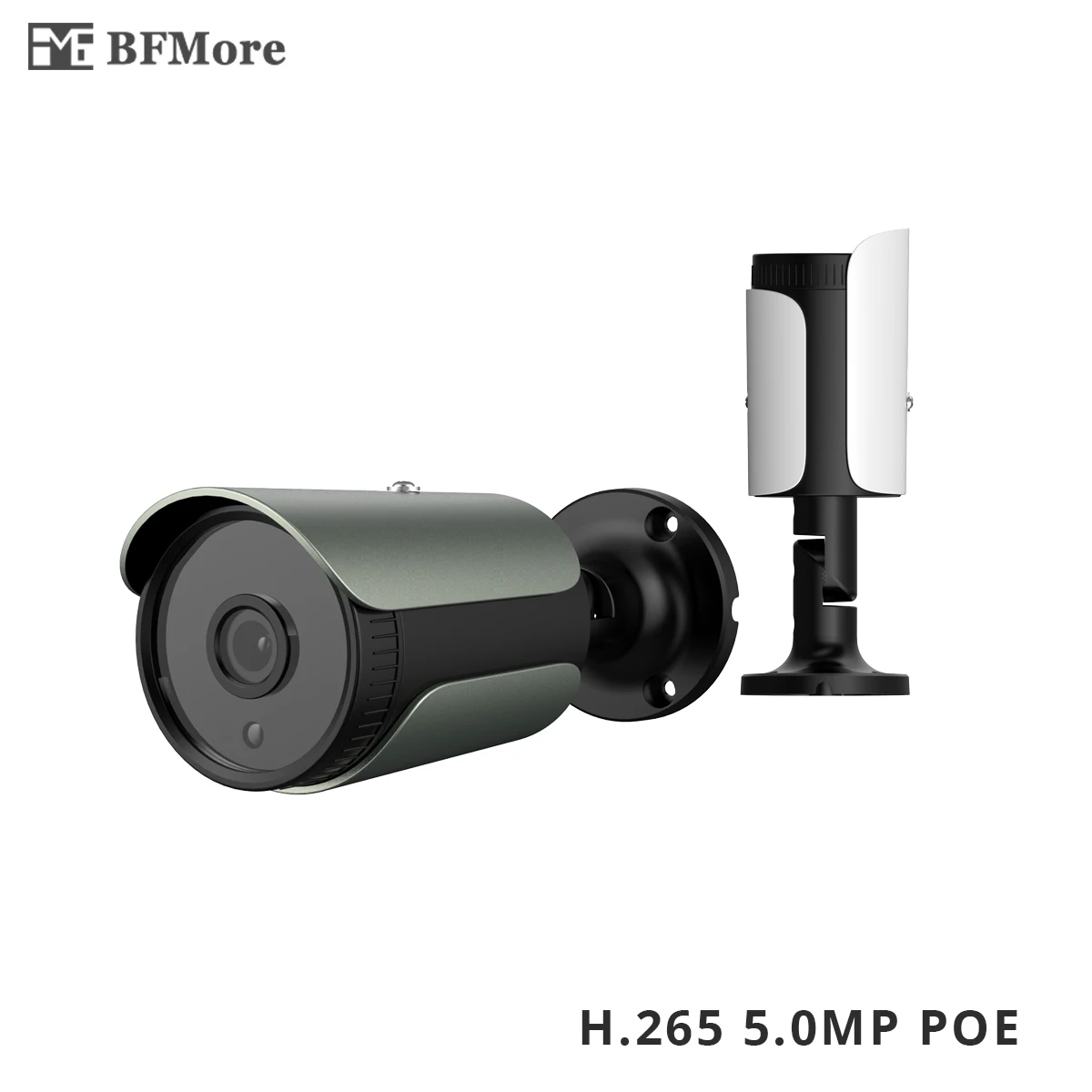 BFMore H 265 48V POE 5 0MP 4 0MP IP Camera Low Stream UHD CCTV Cam