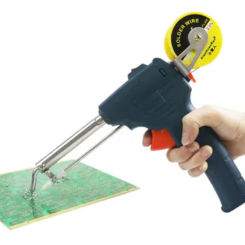 

EU/US 60W Hand-held Outside Heating Soldering Iron Automatically Send Tin Gun Soldering Station Welding Repair Tool