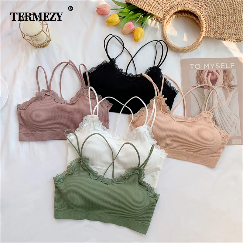 Женские бесшовные бюстгальтеры TERMEZY тонкие хлопковые без косточек